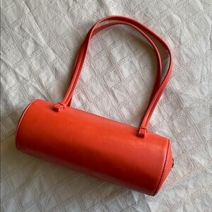 Elegant Orange Women's Handbag